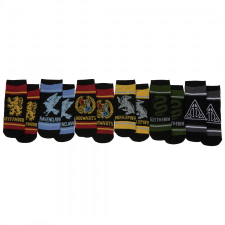 Harry Potter Icons Women's 6-Pair Pack of Low Cut Socks